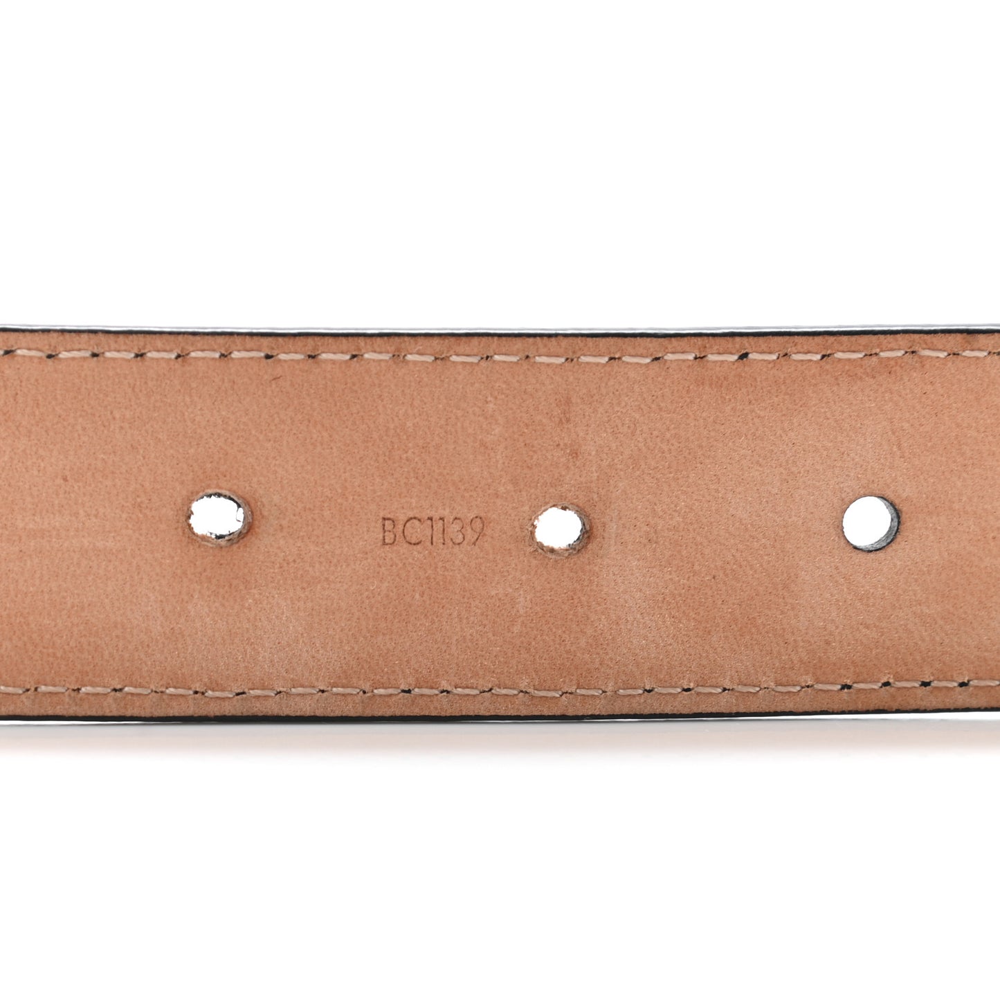 Epi 30mm LV Initiales Belt 80 32 Black