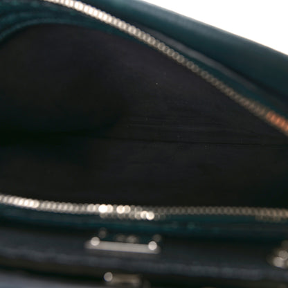 Fendi Cuoio Romano Selleria Bi-Color Large Peekaboo Iconic Fit Satchel Amazzonia Black 5 of 8