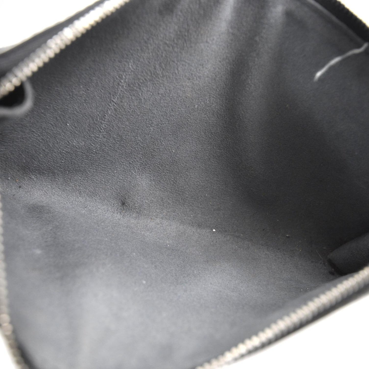 Epi Pochette Accessories Bag Black