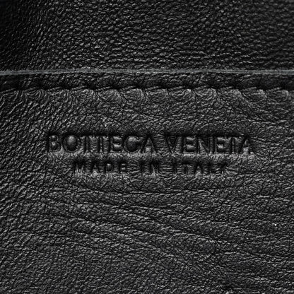 Bottega Veneta Lambskin Maxi Intrecciato Cassette Crossbody Bag Black 6 of 14