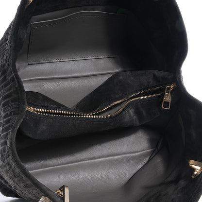 Louis Vuitton Suede Python Monogram Whisper PM Kohl 5 of 8
