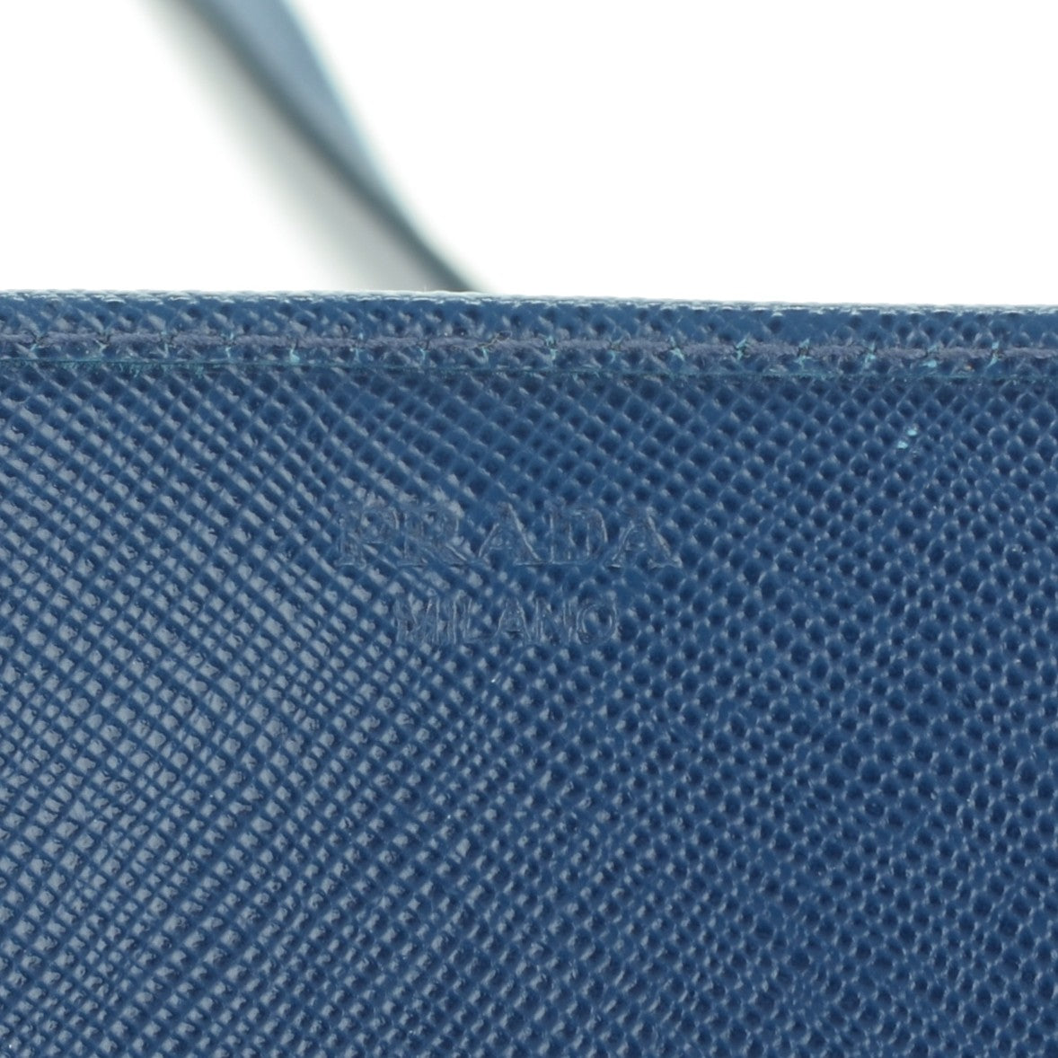 Saffiano Metal Flap Wallet Bleuette
