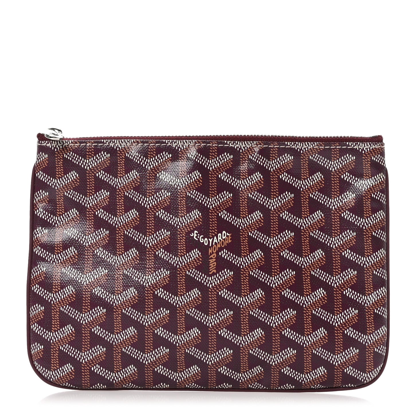 Goyardine Senat Pochette PM Burgundy