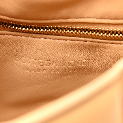 Bottega Veneta Lambskin Maxi Intreccio Padded Chain Cassette Crossbody Bag Porridge 6 of 11