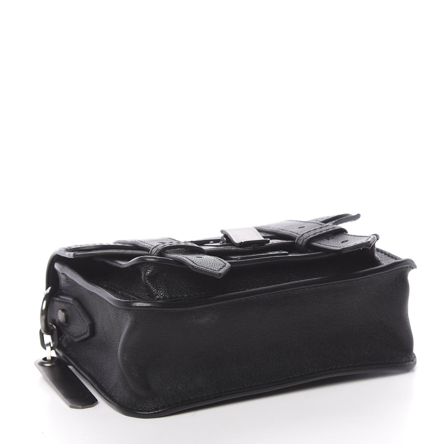 Lambskin Micro PS1 Satchel Black