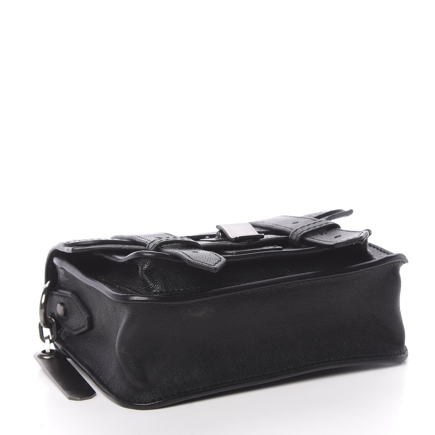 Proenza Schouler Lambskin Micro PS1 Satchel Black 4 of 9