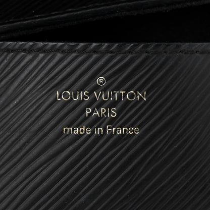 Louis Vuitton Epi Studded Sol Twist Shoulder Bag MM Black 6 of 11