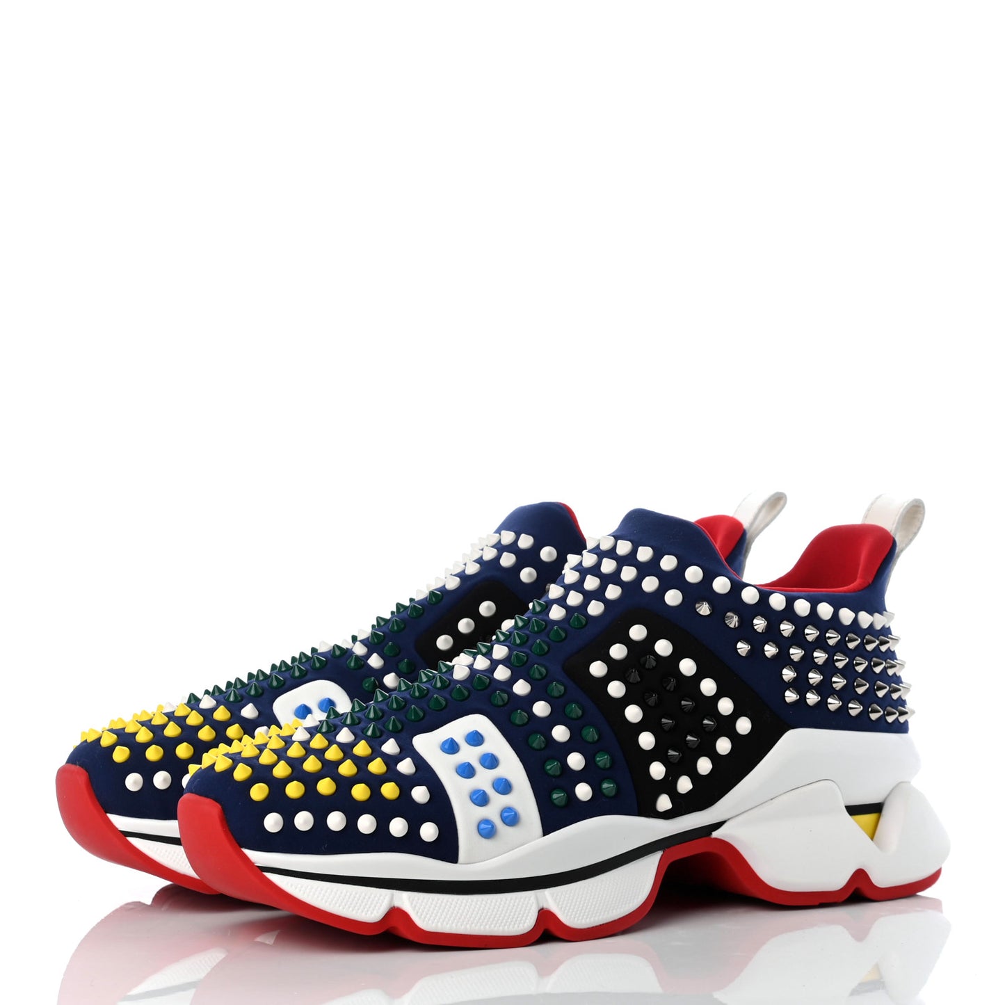 Neoprene Mens Funfor Run Flat Sneakers 43 Version Multi