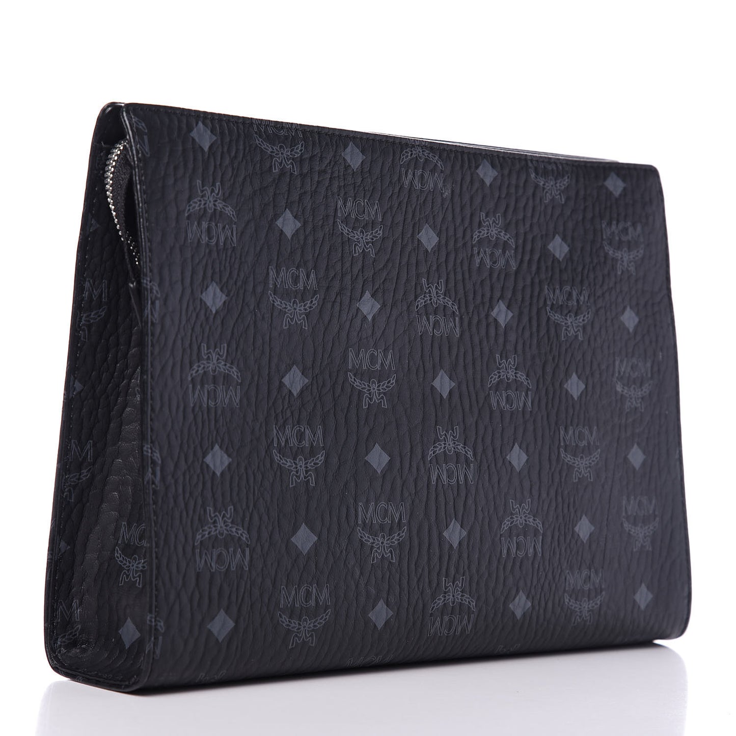 Visetos Medium Zip Pouch Black