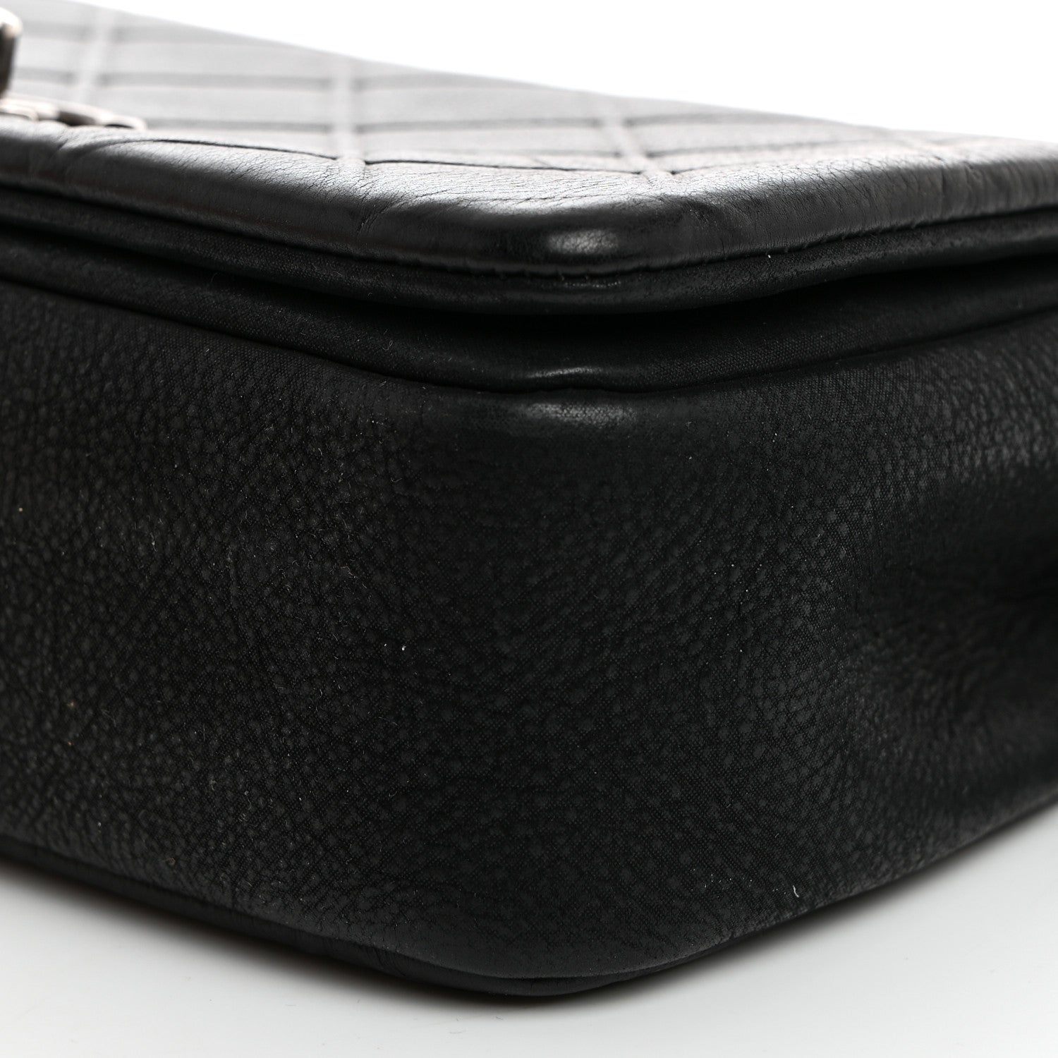 Chanel Calfskin Diamond Embossed Small New Chic Flap Black 10 of 10