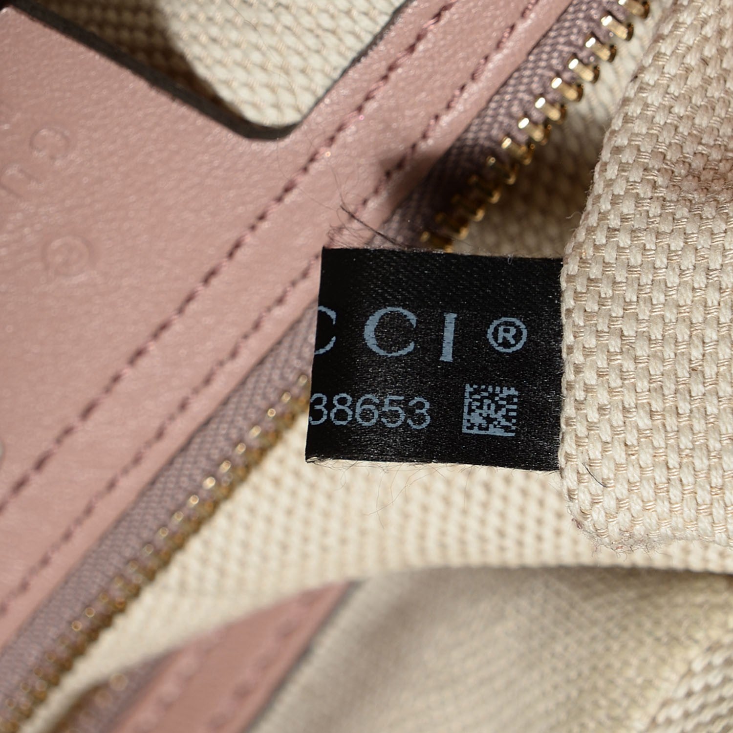 Gucci Soft Patent Small Soho Bowler Dark Cipria 9 of 9