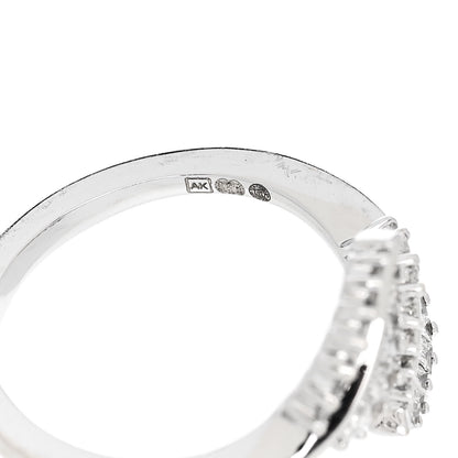 Anita Ko 18K White Gold Diamond Small Palm Leaf Ring 44 3 5 of 5