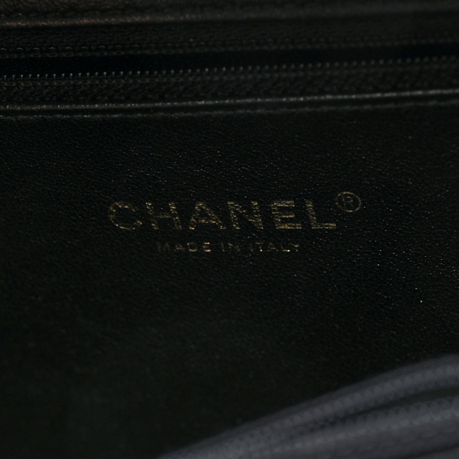 Chanel Caviar Quilted Medium CC Filigree Vanity Case Black 6 of 10