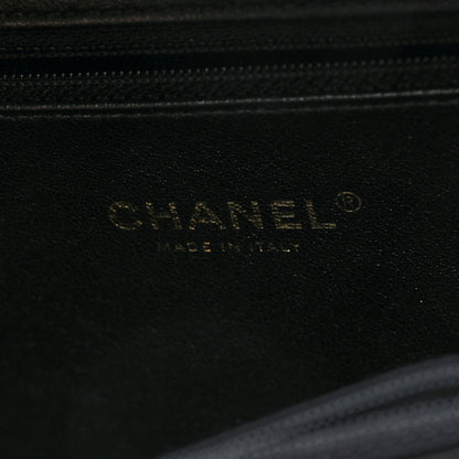 Chanel Caviar Quilted Medium CC Filigree Vanity Case Black 6 of 10
