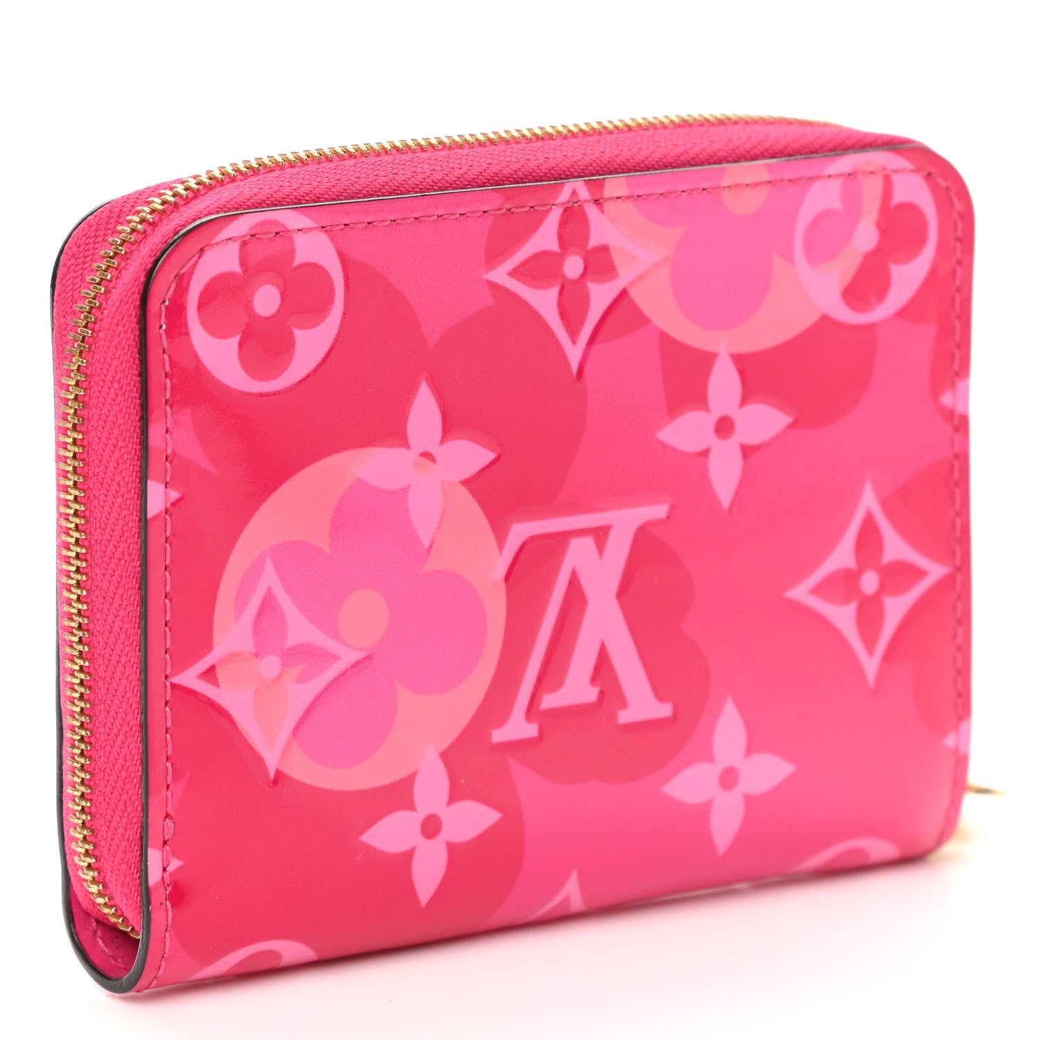 Louis Vuitton Vernis Valentine Zippy Coin Purse Fuchsia 4 of 6
