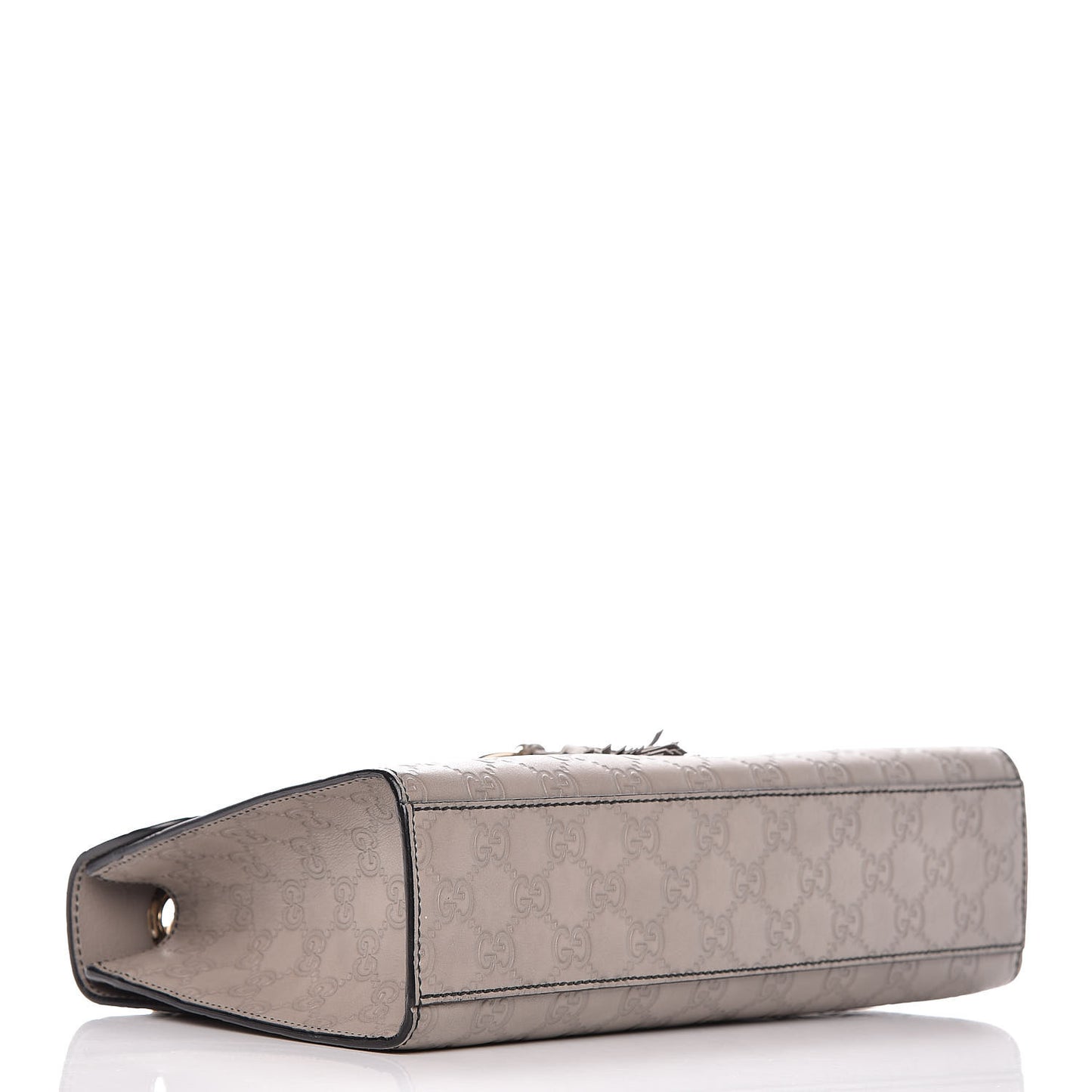 Soft Guccissima Medium Emily Chain Shoulder Bag Storm Grey
