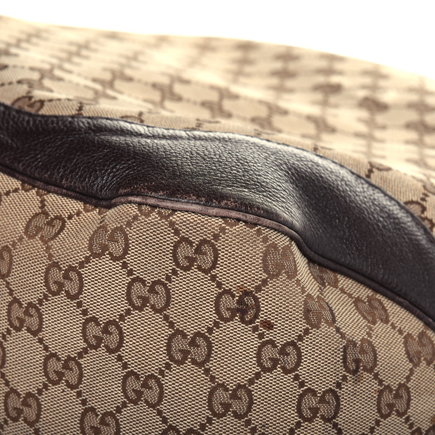 Gucci Monogram Charlotte Medium Hobo Brown 19 of 29