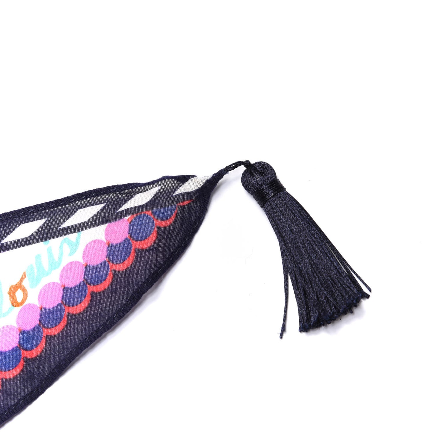 Cotton Daisy Triangle Scarf Blue Lagoon