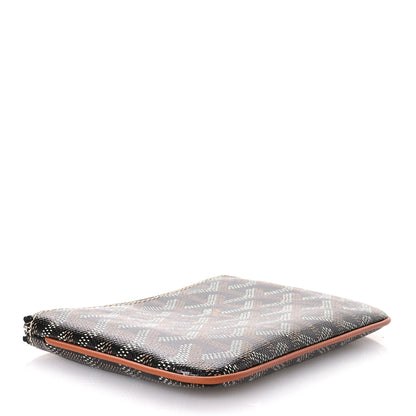 Goyard Goyardine Mini Senat Pochette Black Gold 4 of 8