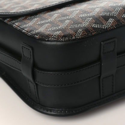 Goyard Goyardine Belvedere II MM Messenger Bag Black 7 of 8