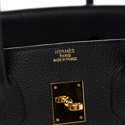 Hermes Togo Birkin 35 Black 5 of 11