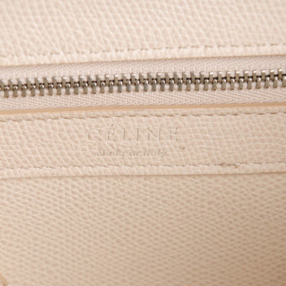 Celine Grained Calfskin Small Vertical Bi-Cabas Cream Black 6 of 8