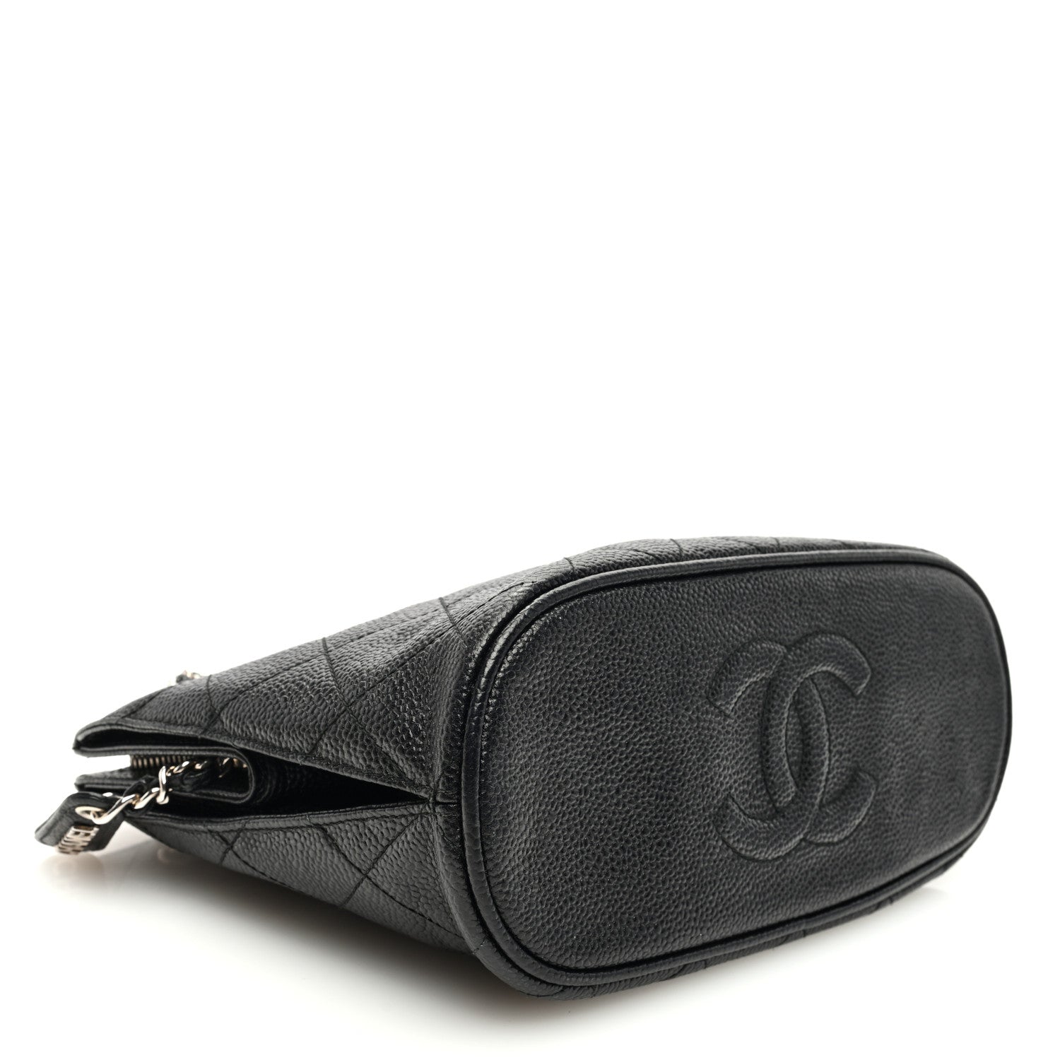 Chanel Caviar Quilted Shoulder Bag Black 4 of 10