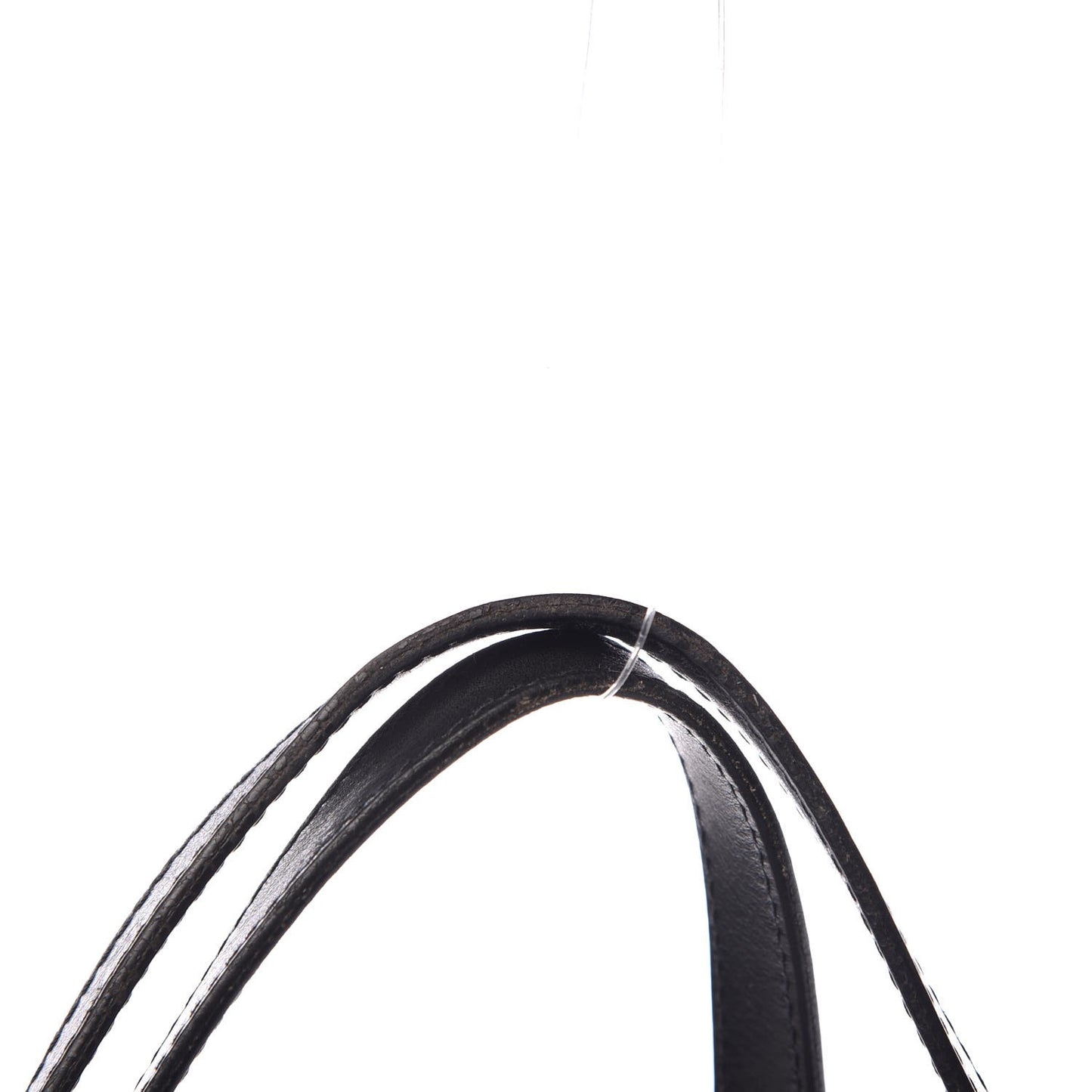 Smooth Calfskin Large Shopping Tote Black
