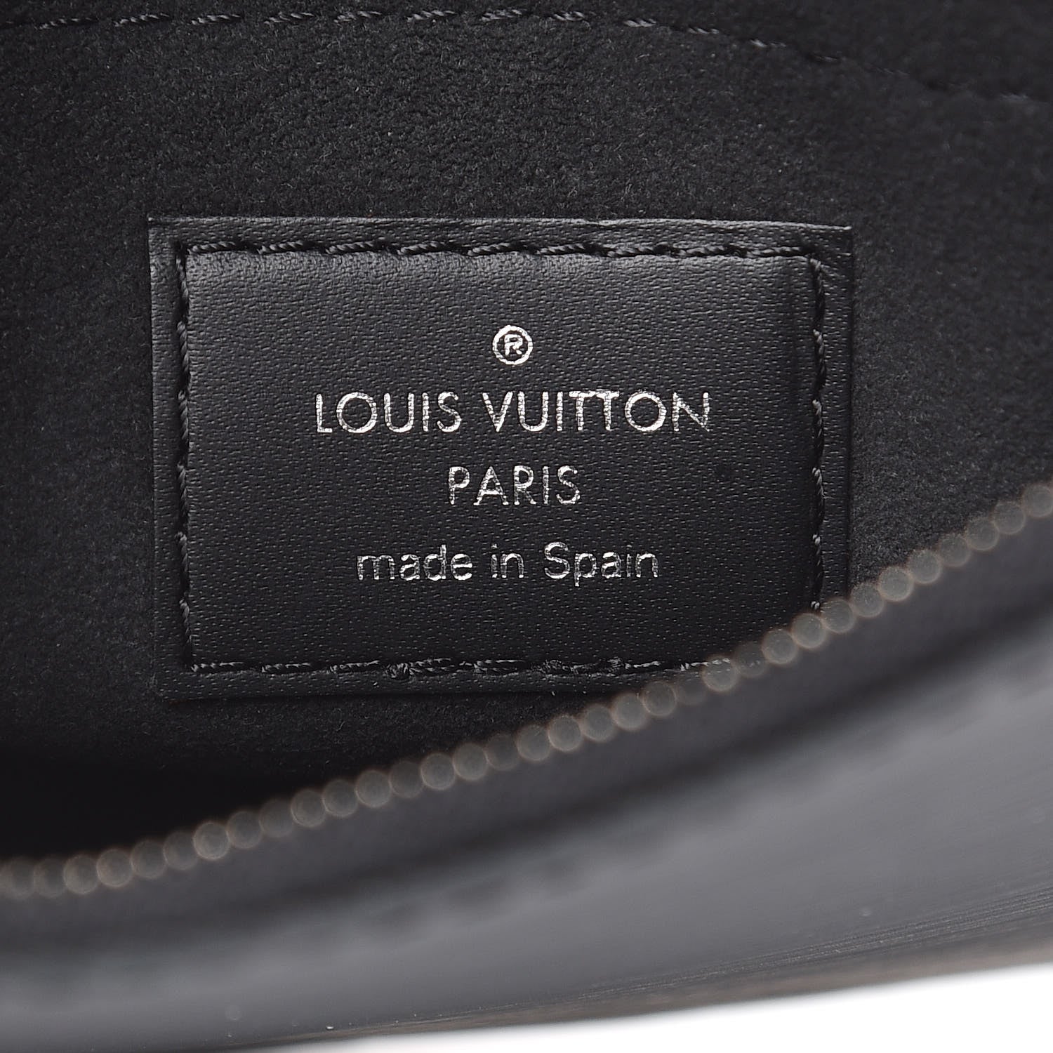 Louis Vuitton Epi Neverfull Pochette MM GM Black 6 of 11