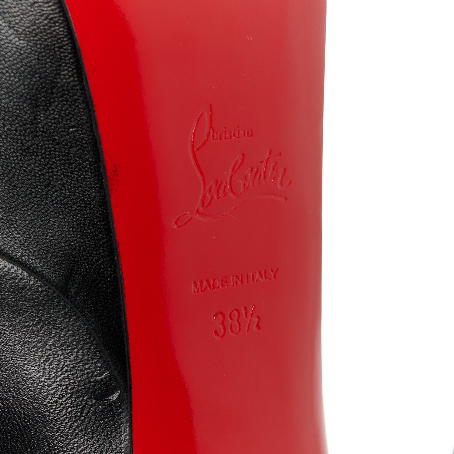 Christian Louboutin Kid Dolly 160 Pumps 38.5 Black 6 of 8