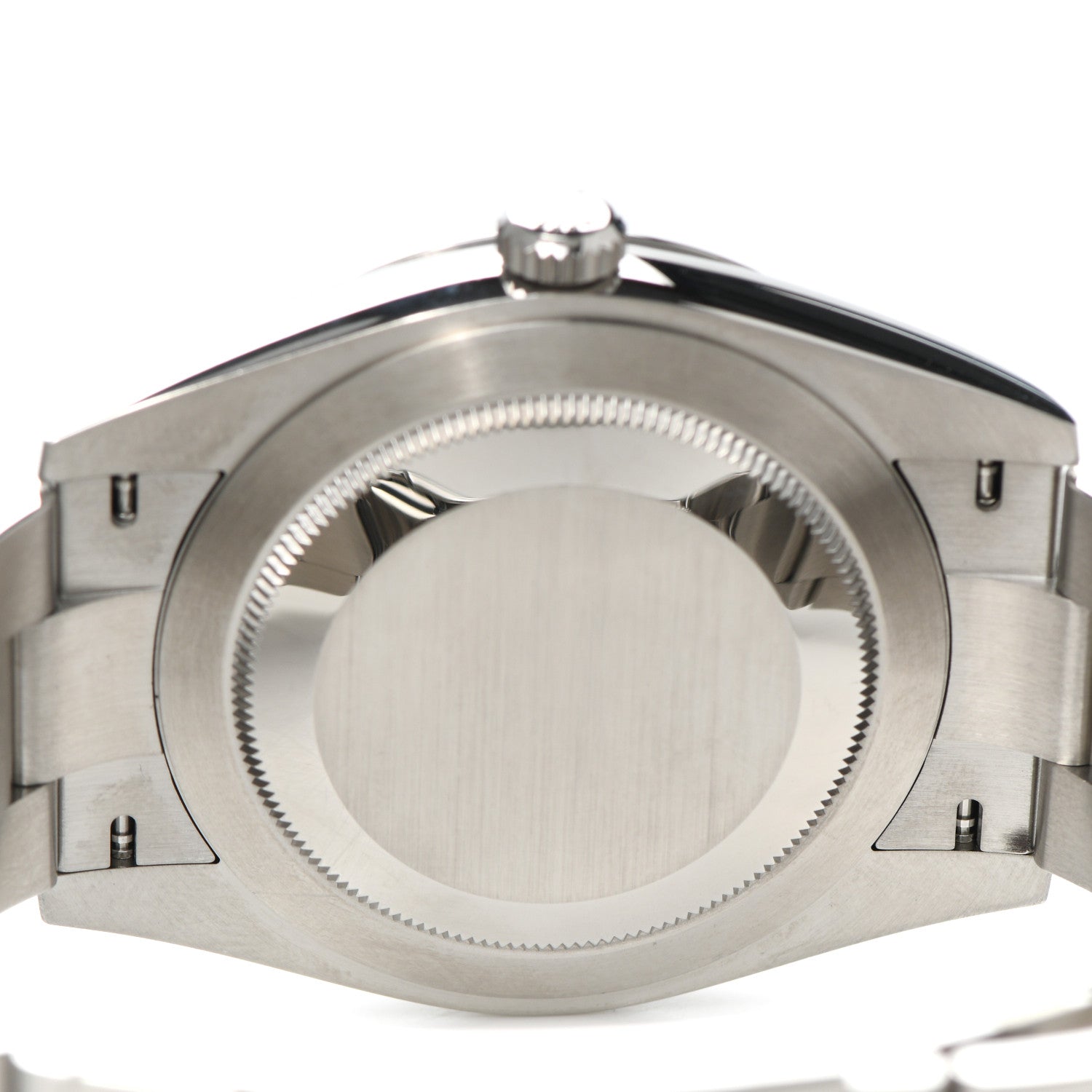 Rolex Stainless Steel 41mm Oyster Perpetual Watch Yellow 124300 4 of 5