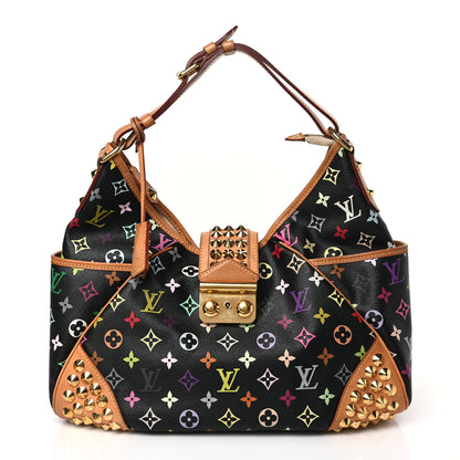 Louis Vuitton Monogram Multicolor Chrissie Black 1 of 8