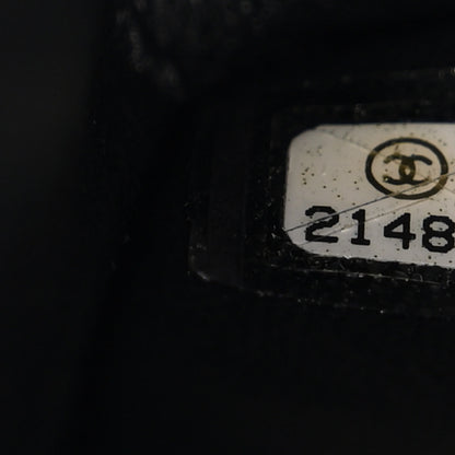 Chanel Jersey Quilted Medium Double Flap Black 7 of 10