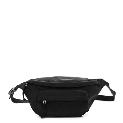 Balenciaga Nylon Wheel Logo Belt Bag Black 1 of 7