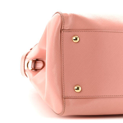 Salvatore Ferragamo Hammered Calfskin Batik Tote  Blush 8 of 10