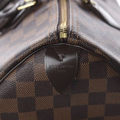 Louis Vuitton Damier Ebene Speedy 35 18 of 18