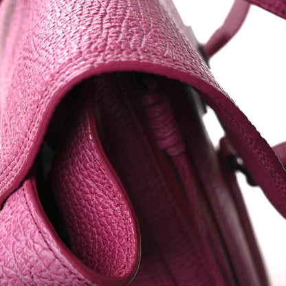3.1 Phillip Lim Textured Calfskin Large Pashli Satchel Bright Fuchsia 14 of 14