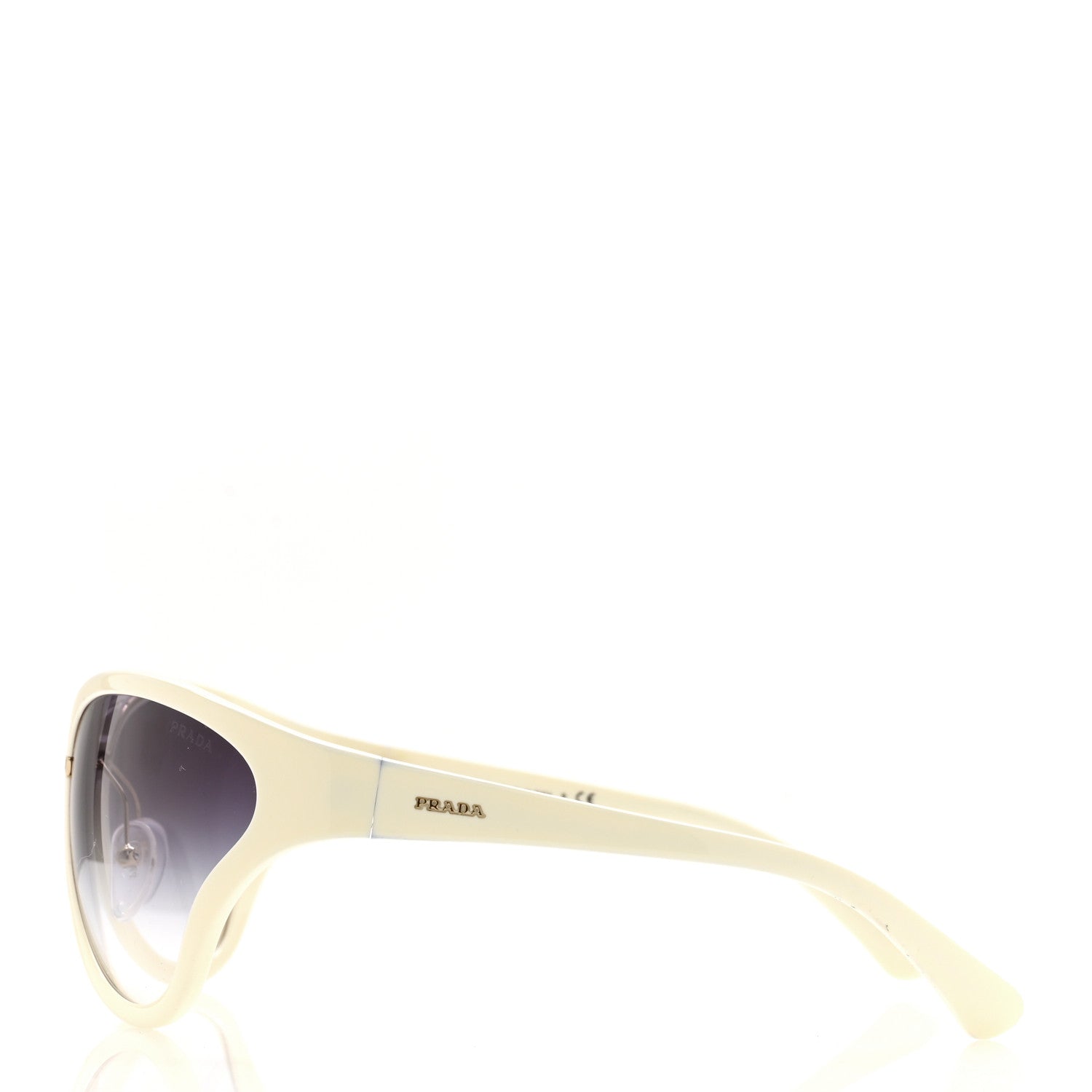 Prada Acetate Sunglasses SPR 22V White 3 of 7