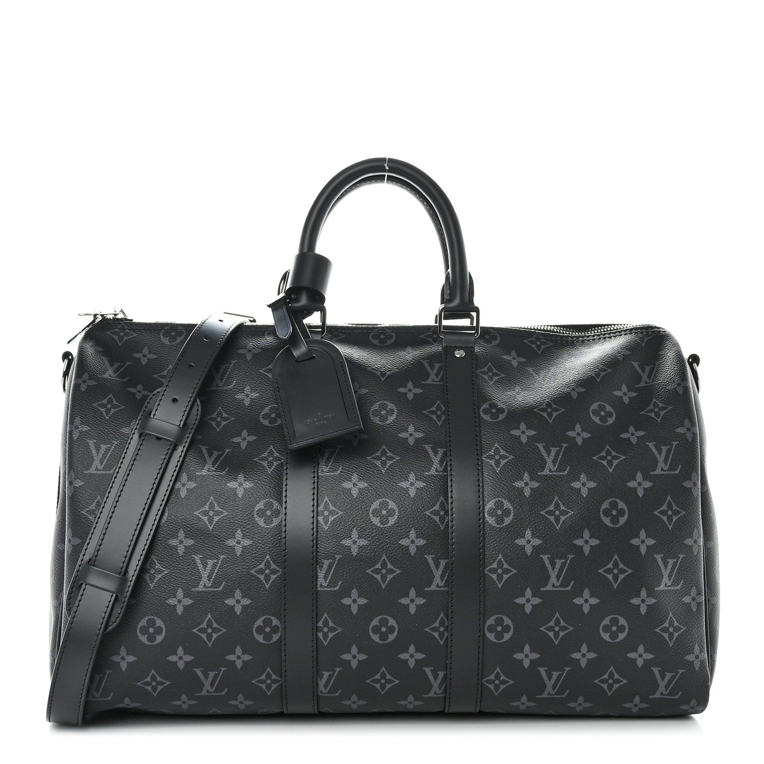 Louis Vuitton Monogram Eclipse Keepall Bandouliere 45 1 of 9