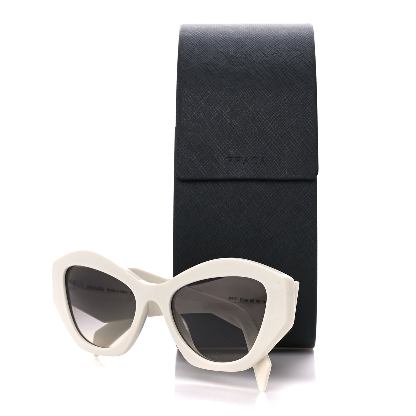 Acetate Symbole Sunglasses SPR 07Y White