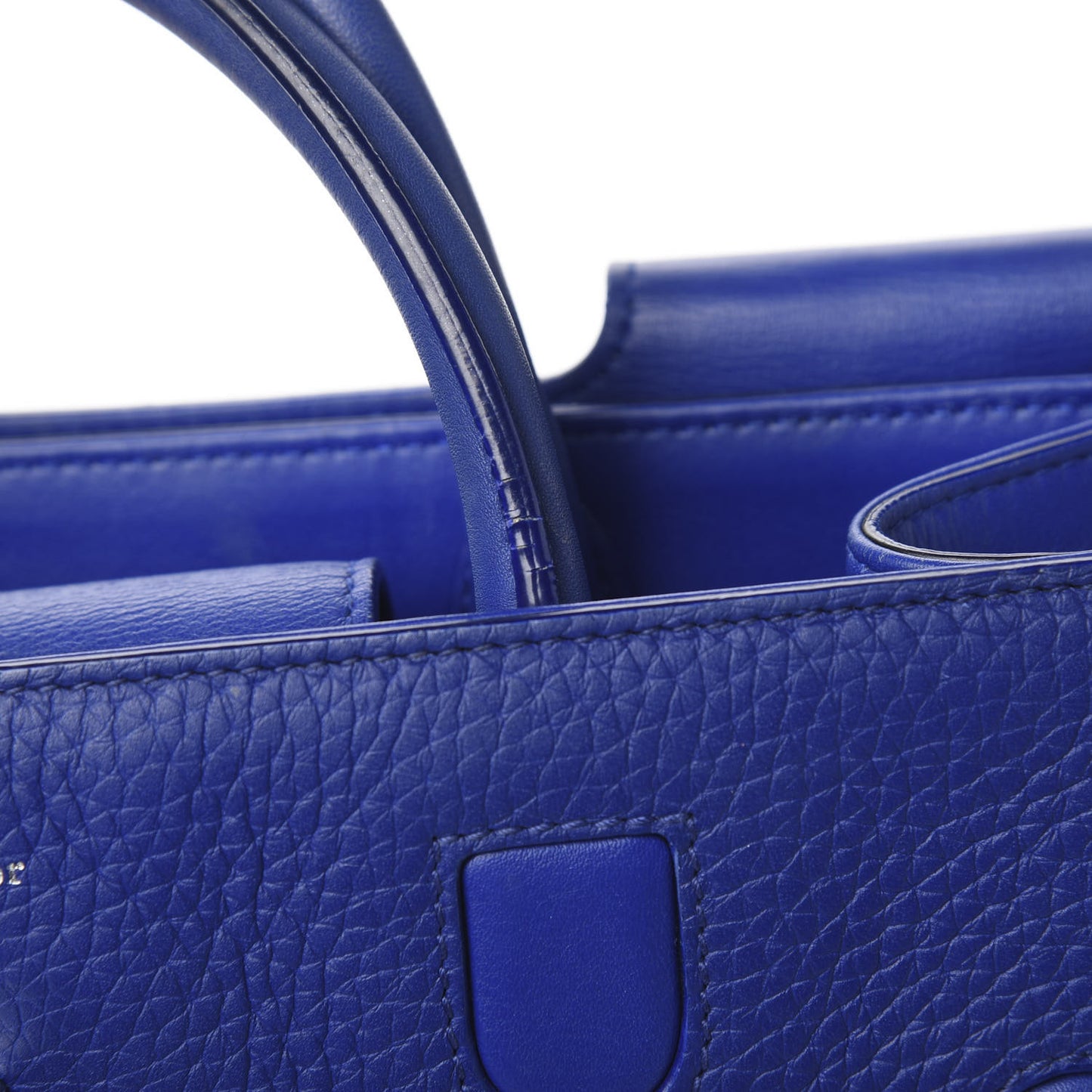 Bullcalf Medium Diorever Flap Yves Klein Blue