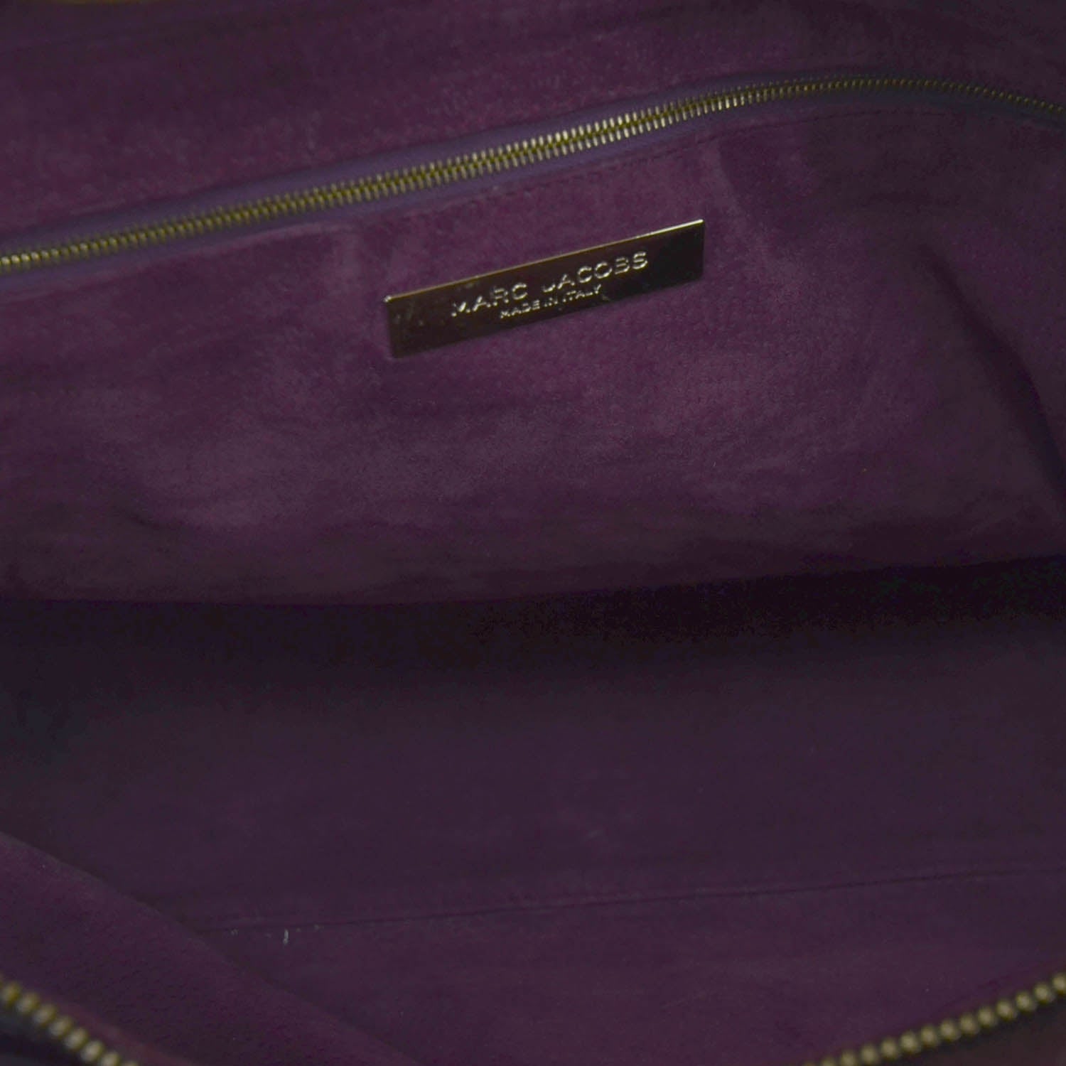 Marc Jacobs Soft Calfskin and Suede Satchel 10 of 13