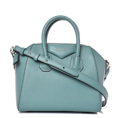 Givenchy Sugar Goatskin Mini Antigona Aqua 1 of 7