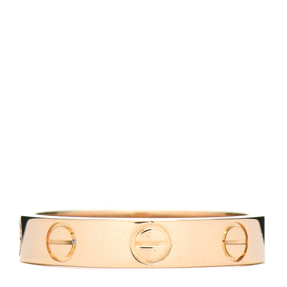Cartier 18K Yellow Gold 3.5mm LOVE Wedding Band Ring 50 5.25 3 of 5