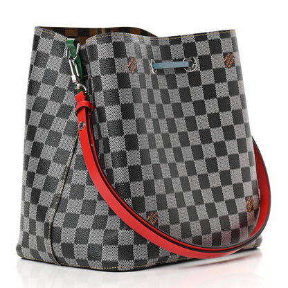 Louis Vuitton Damier Neonoe Black White 3 of 9