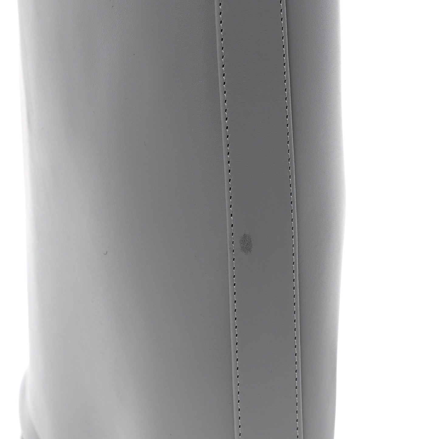 Box Calfskin Shark Lock Pant Boots 38 Grey