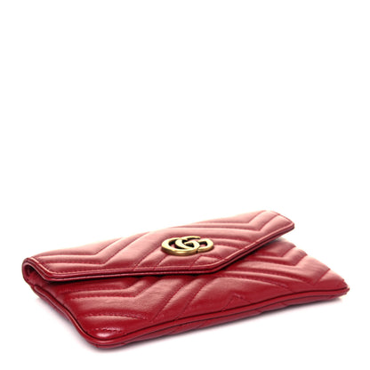 Gucci Azalea Calfskin Matelasse GG Marmont Multi Belt Bag 65 24 Romantic Cerise 4 of 25