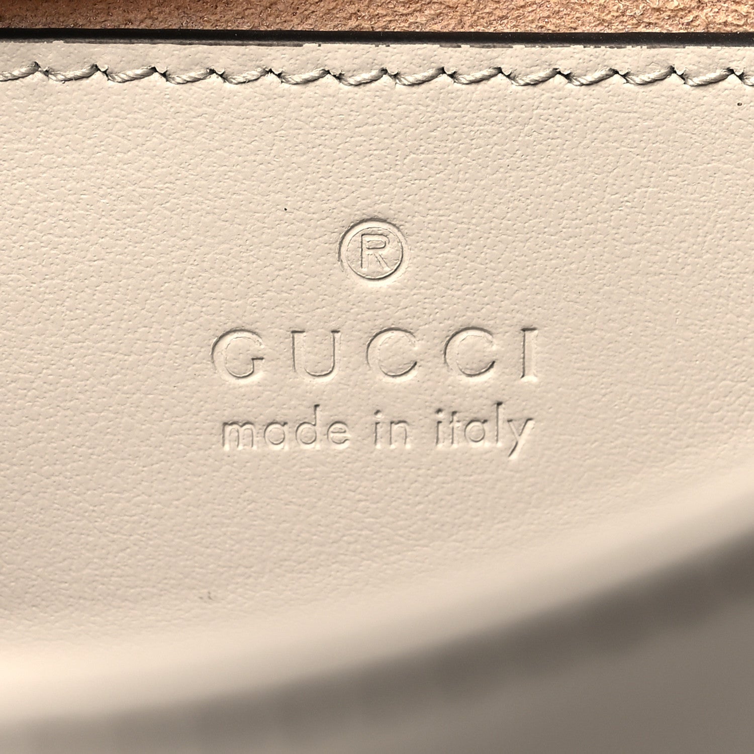 Gucci Calfskin Matelasse Mini GG Marmont Square Shoulder Bag Light Grey 6 of 13