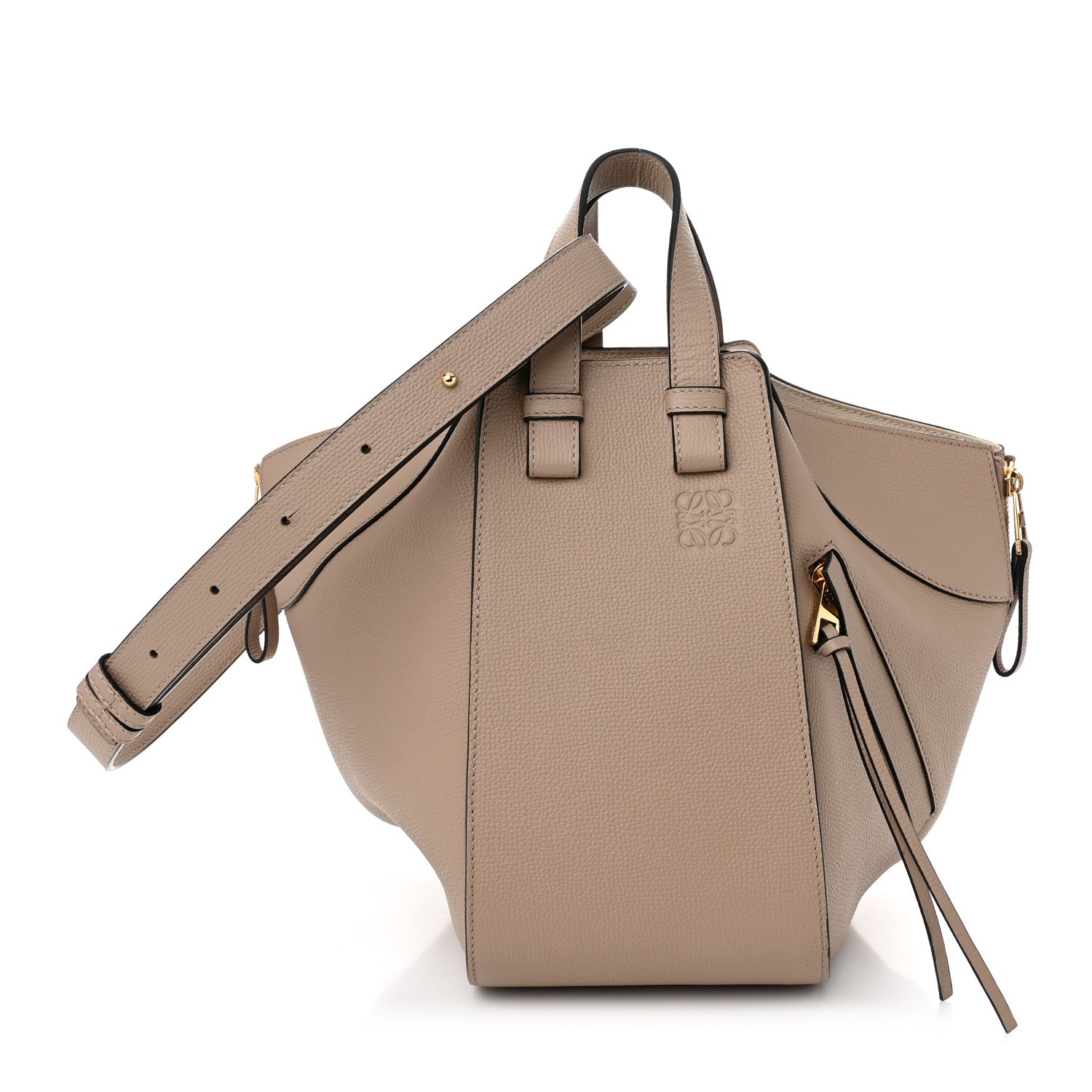 Loewe Calfskin Small Hammock Shoulder Bag Sand 1 of 12