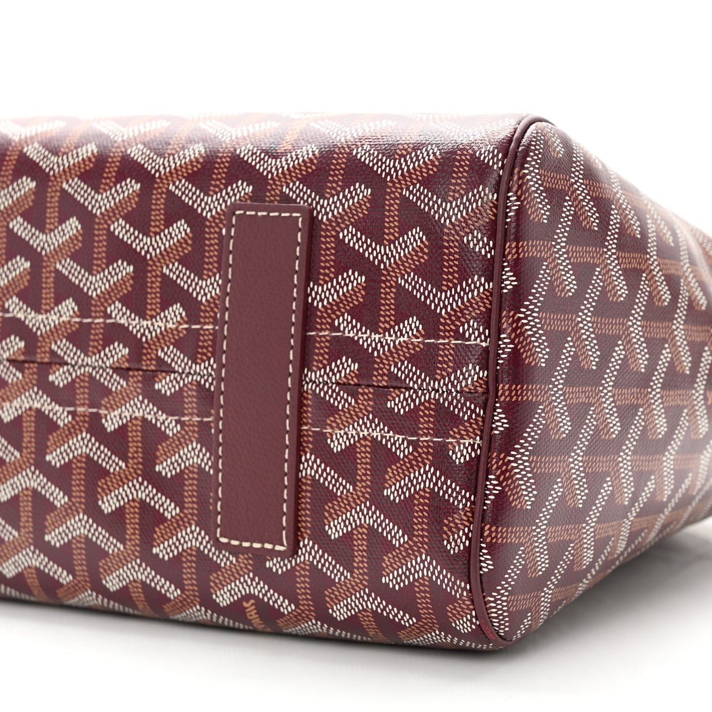 Goyardine Rouette PM Burgundy